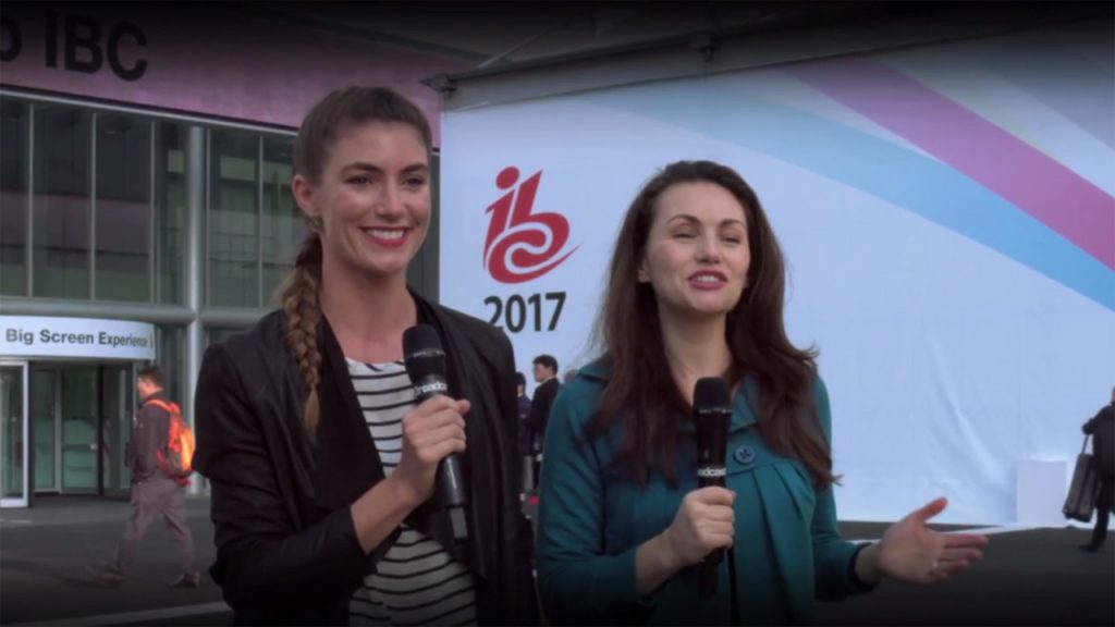 Ferature picture for BCE interview at IBC 2017