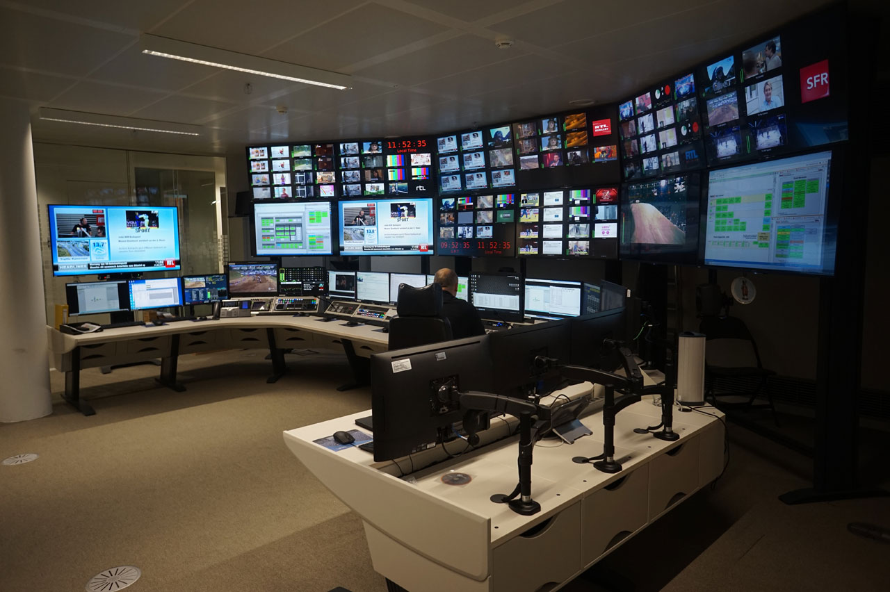 Network Operations Center in BCE Broadcasting Centre