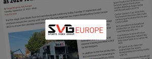 BCE provides host broadcast production as 2020 Tour de Luxembourg rolls out