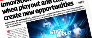 Innovation and evolution: when playout and cloud create new opportunities