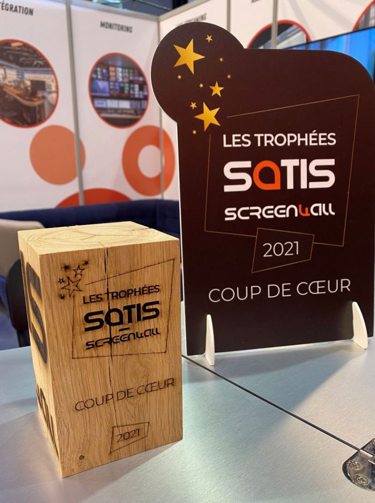 BCE receives Award at the SATIS for the Radio France over IP project
